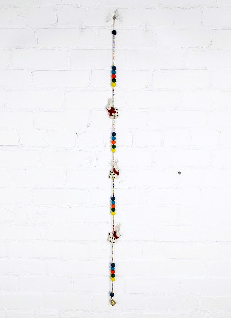 Felt Hanging Reindeer String