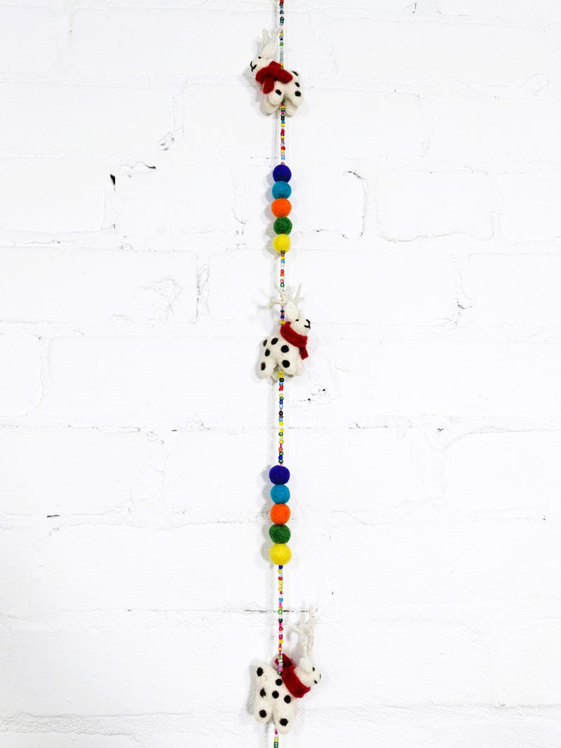 Felt Hanging Reindeer String