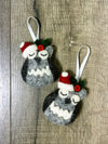 Felt Hanging Xmas Owl