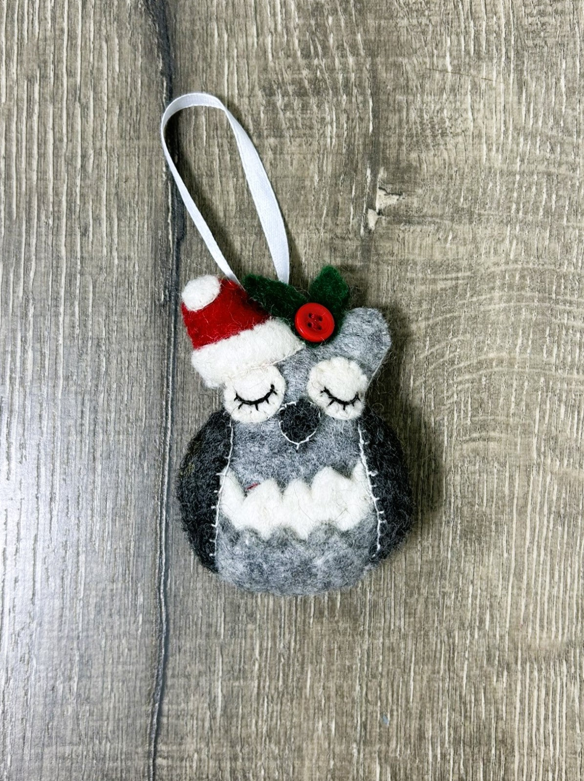 Felt Hanging Xmas Owl