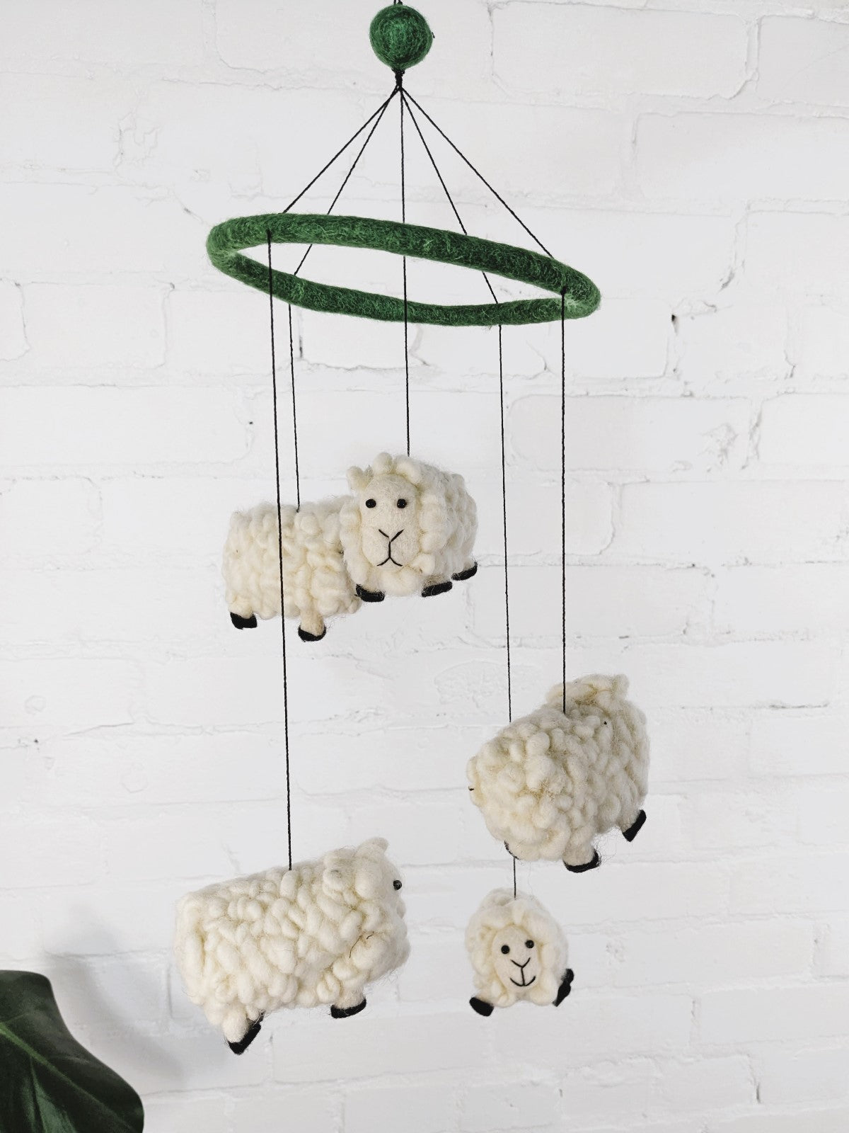 Felt Sheep Mobile