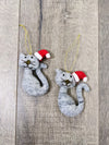 Felt Hanging Xmas Cat