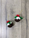 Felt Hanging Xmas Pudding