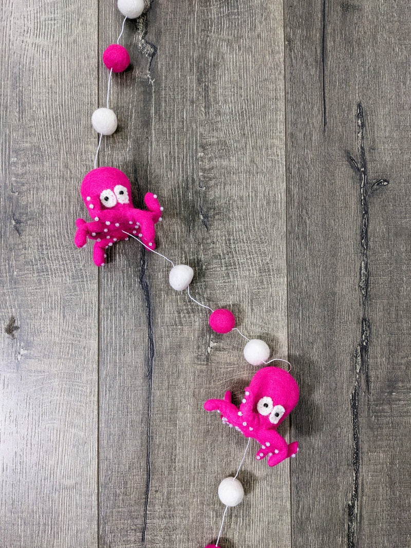 Felt Octopus String