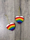 Felt Rainbow Heart