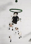 Felt Shepherd Sheep Mobile