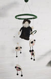 Felt Shepherd Sheep Mobile