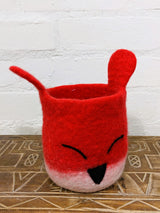 Felt Fox Pot