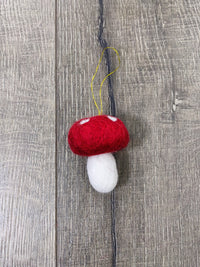 Felt Hanging Toadstool
