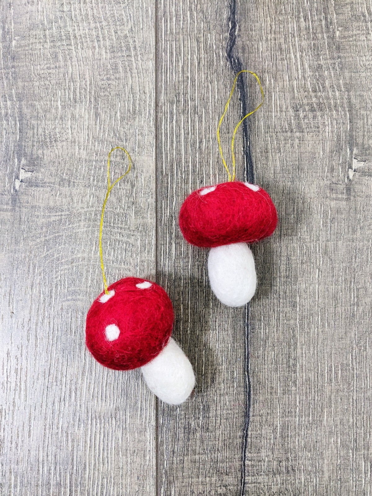 Felt Hanging Toadstool