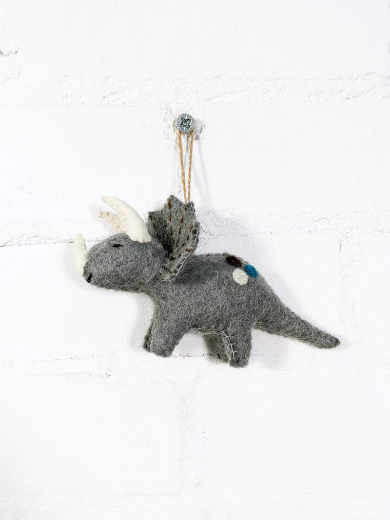 Felt Triceratops