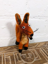 Felt Fox Finger Puppet