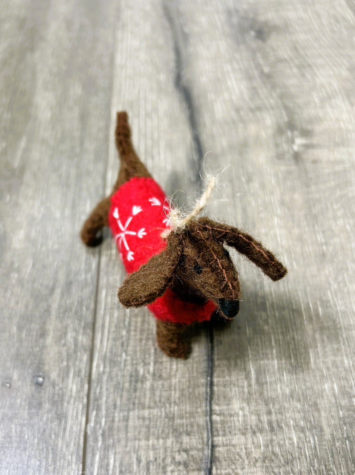 Felt Hanging Dog Jacket