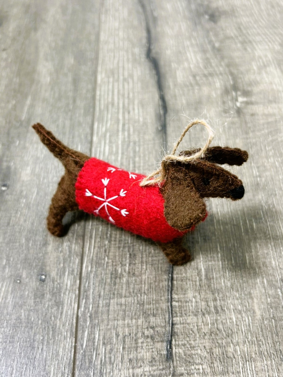 Felt Hanging Dog Jacket