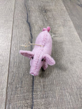 Felt Hanging Pig