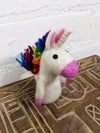 Felt Unicorn Finger Puppet