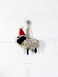 Felt Hanging Christmas Sheep
