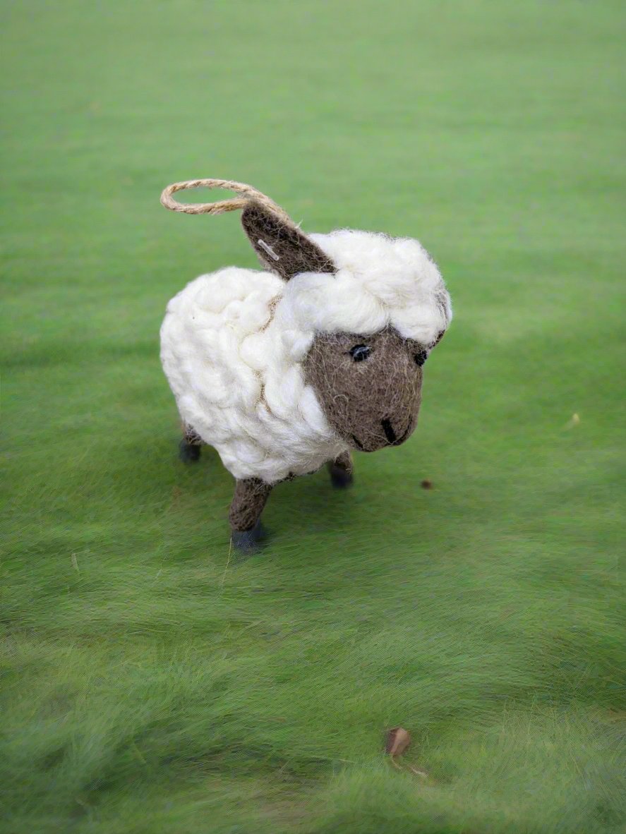 Felt Hanging Sheep