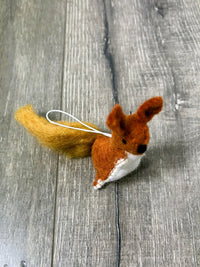 Felt Squirrel Hanging