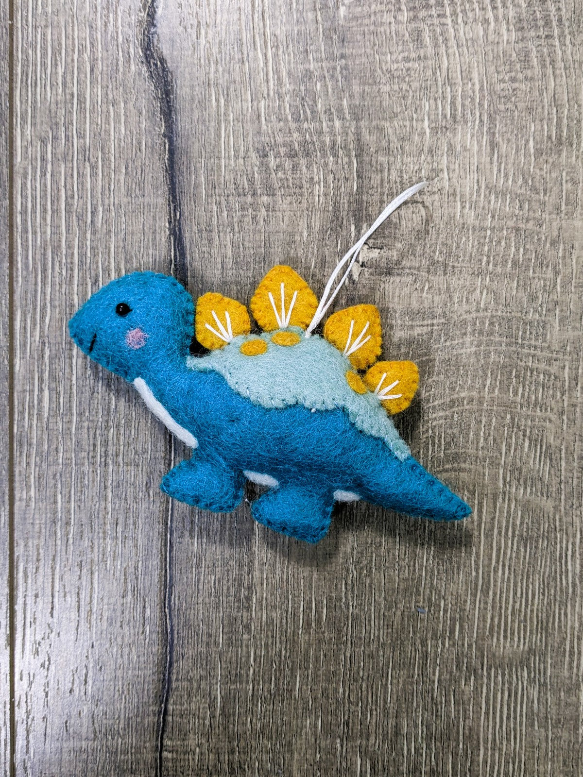 Felt Stegosaurus Hanging