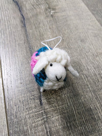 Felt Multi Sheep Hanging