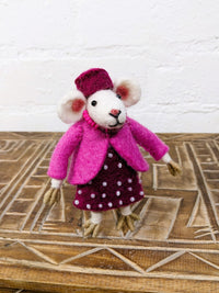 Felt Standing Mouse