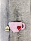 Felt Hanging Tea Cup