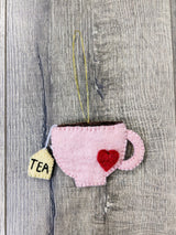 Felt Hanging Tea Cup