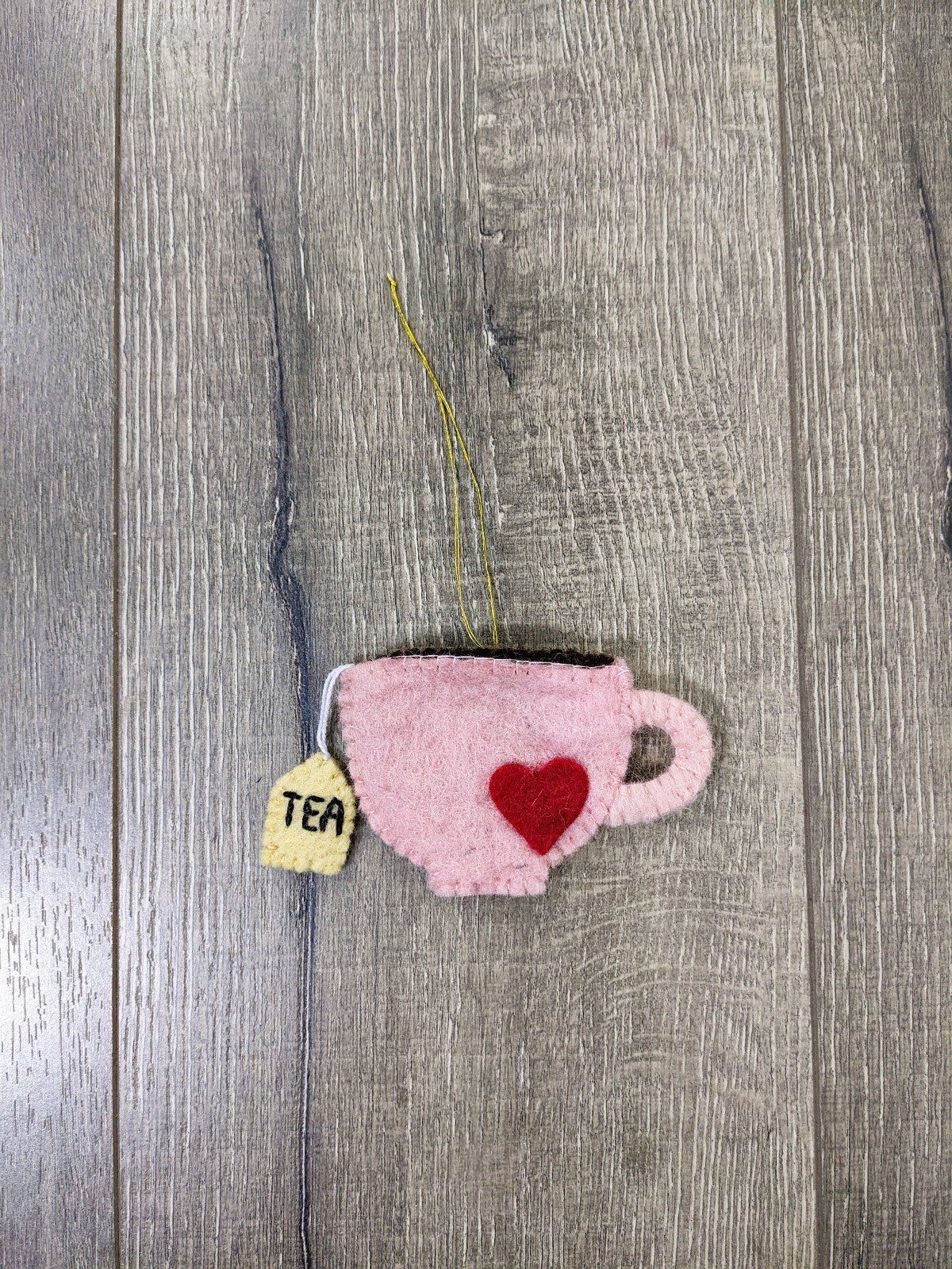 Felt Hanging Tea Cup