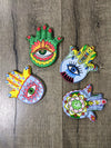 Hamza Hand Clay Incense Stand