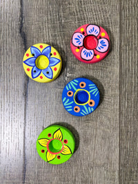 Small Round Clay Incense Stand