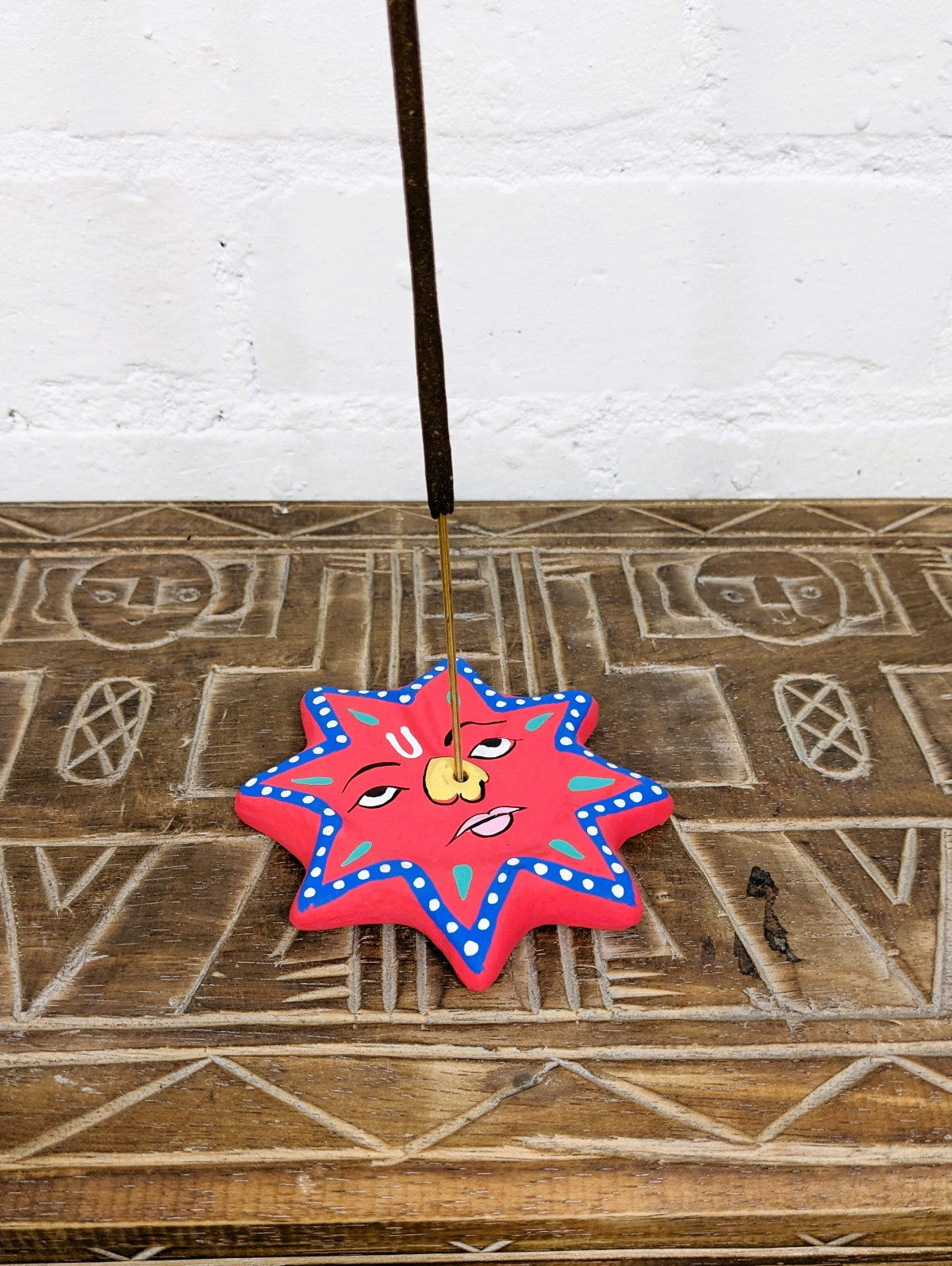 Clay Star Incense Stand