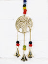 Brass Tree Of Life Bell Hanger