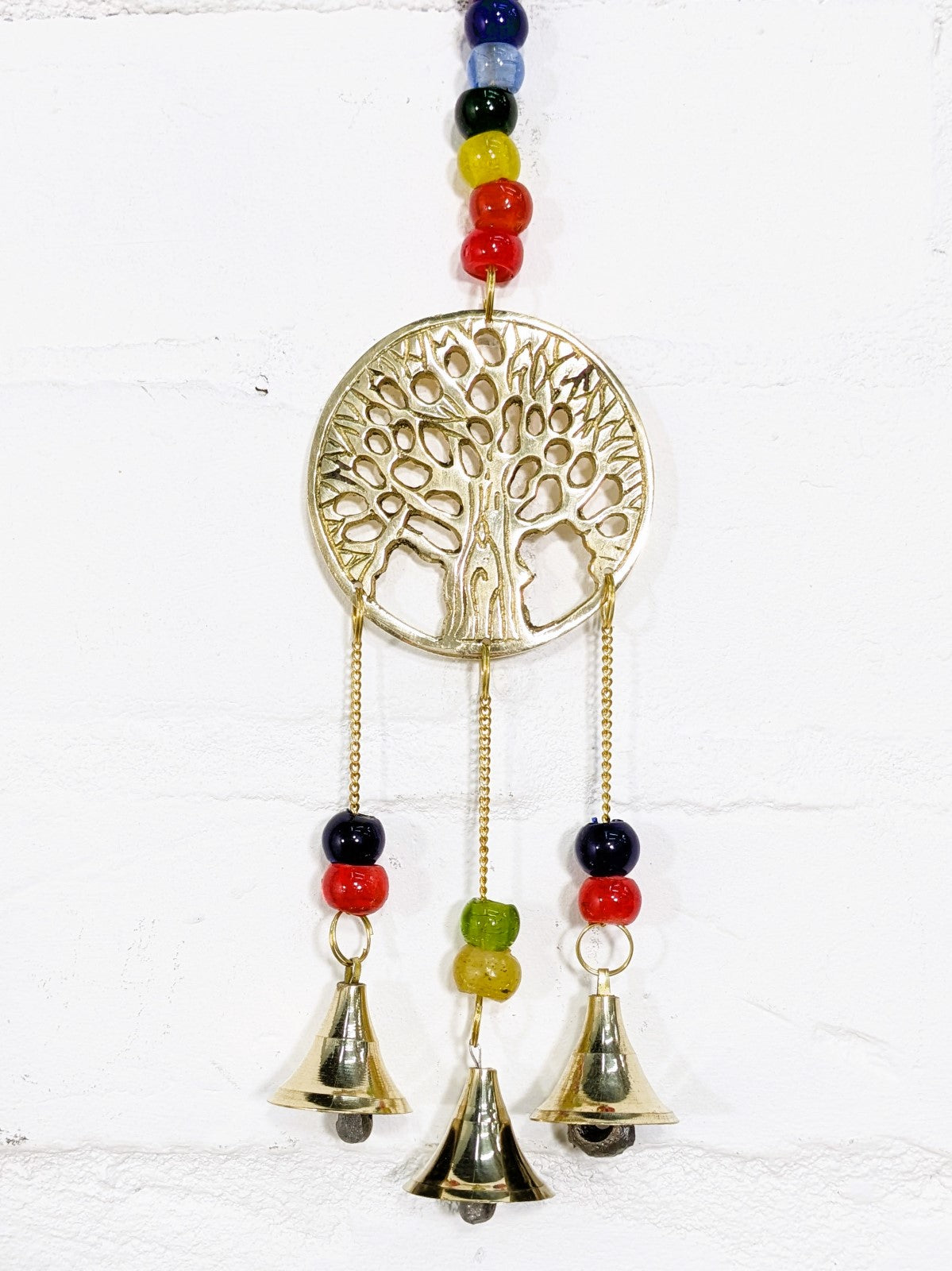 Brass Tree Of Life Bell Hanger
