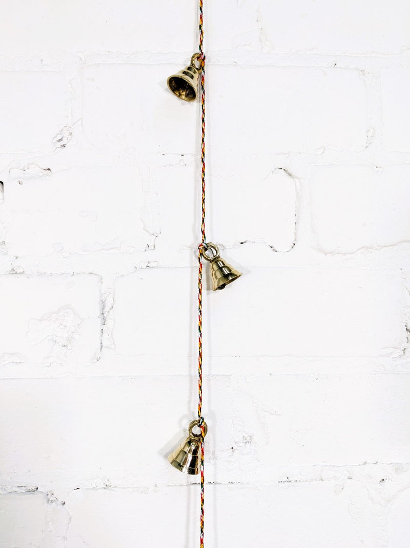 String Of Eight Brass Bells