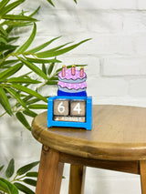 Birthday Cake Calendar