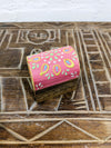 Wood Chest Painted Top
