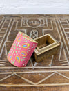 Wood Chest Painted Top