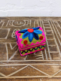 Wood Embroidered Chest