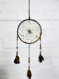 Rainbow Dreamcatcher Sari Tassels