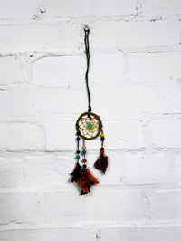 Rainbow Dreamcatcher Sari Tassels