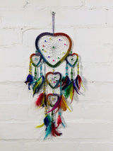 Beaded Heart Dreamcatcher