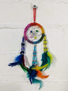 Rainbow Beaded Dreamcatcher
