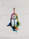 Rainbow Beaded Dreamcatcher
