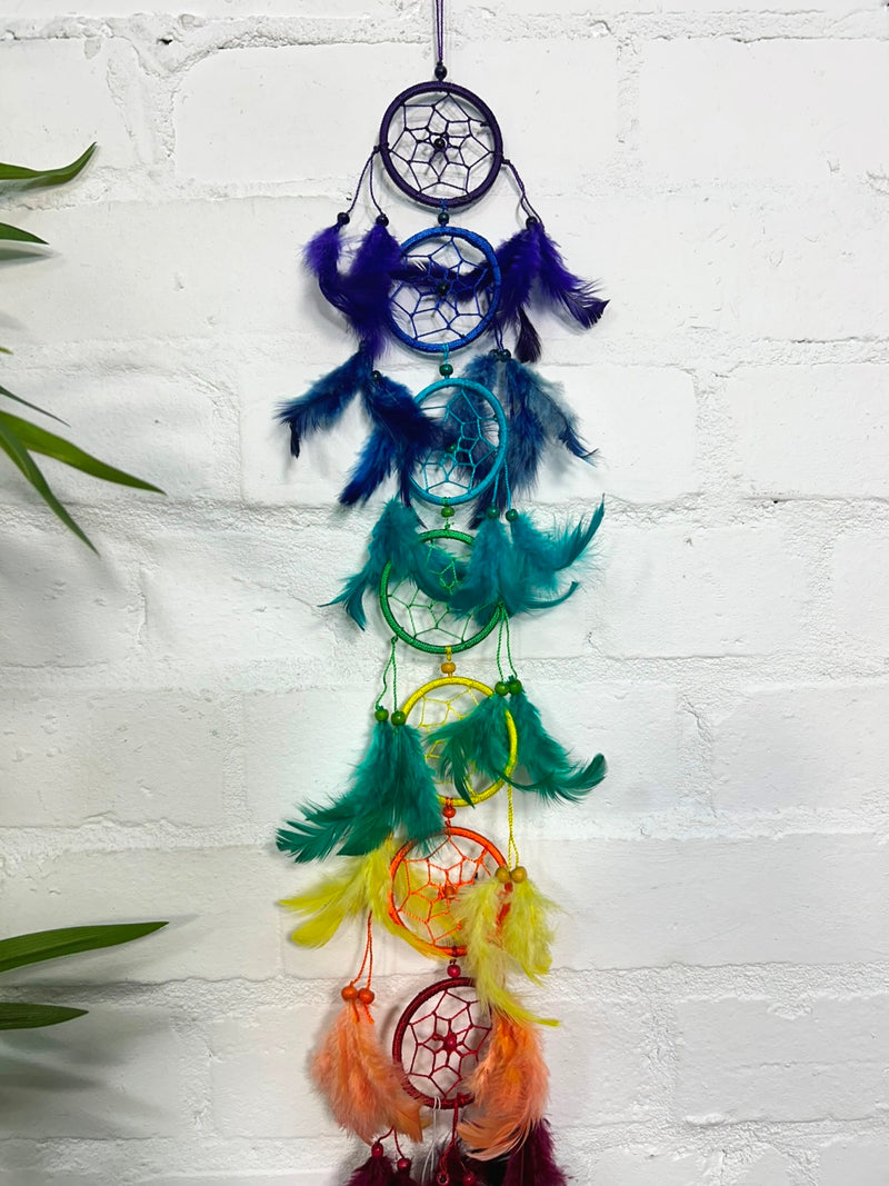 Long Rainbow Dreamcatcher