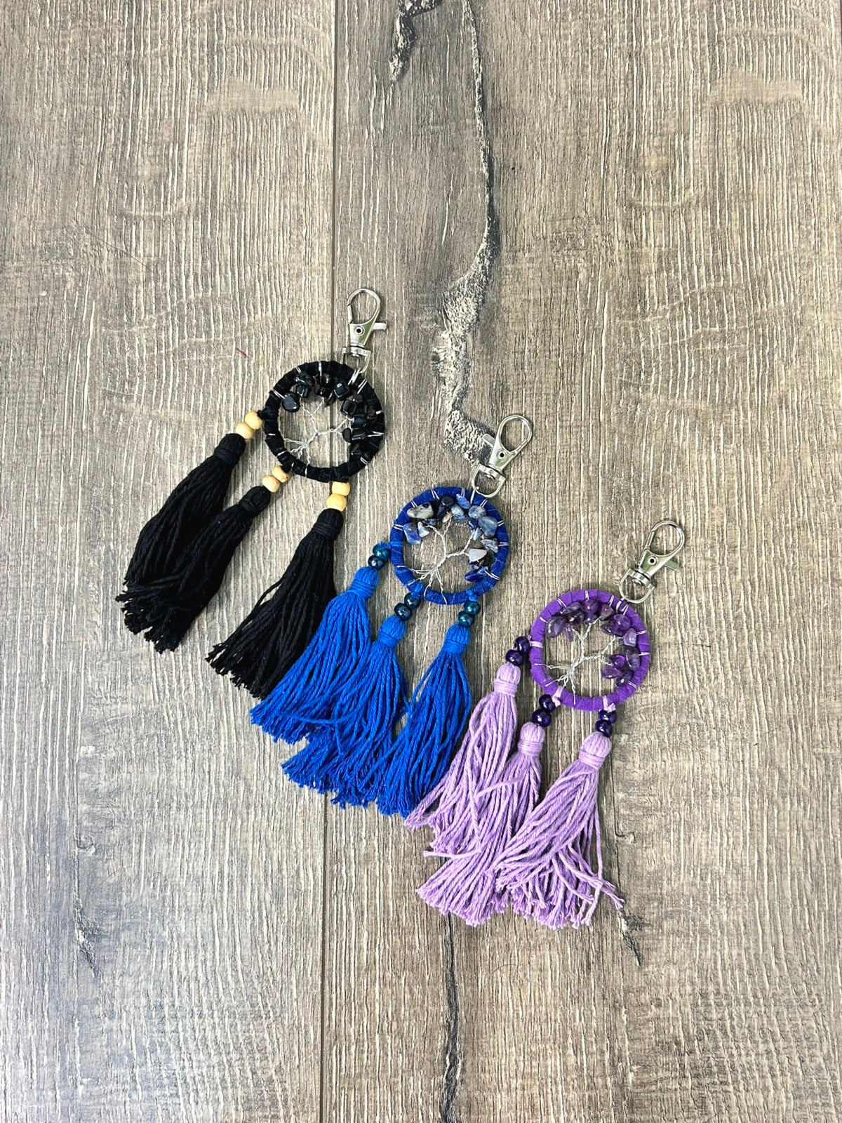 Stone Dreamcatcher Keyring