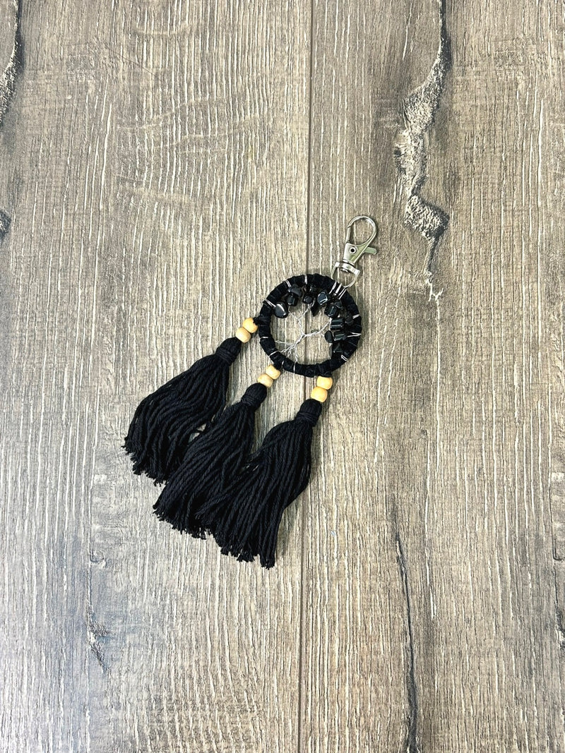 Stone Dreamcatcher Keyring