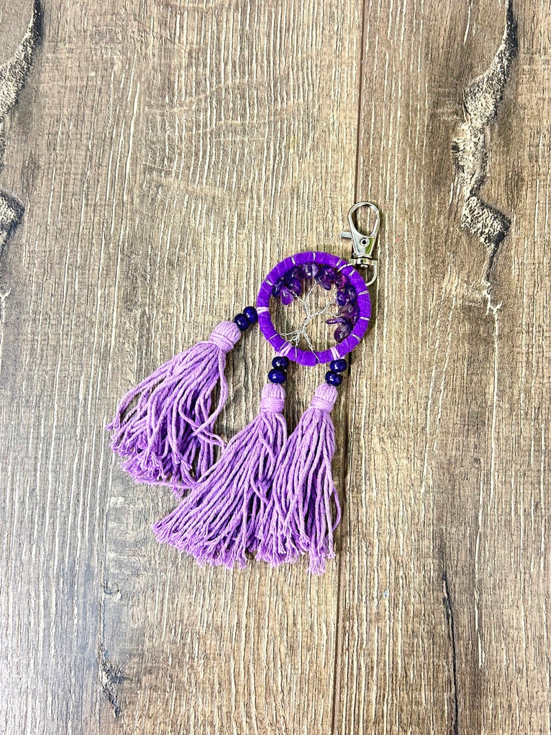 Stone Dreamcatcher Keyring
