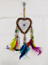 Rainbow Beaded Dreamcatcher