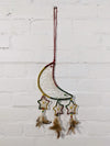Rainbow Star And Moon Dreamcatcher